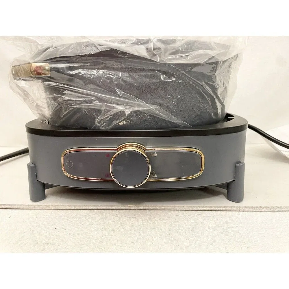 Dezin Electric Hot Pot with Divider 5 Liter Model XK6402 1350w Shabu Pot